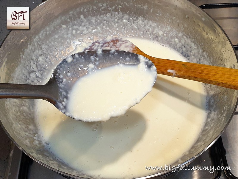 Preparation of Kesar Elaichi Malai Peda