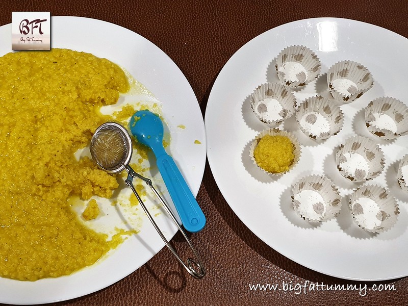 Preparation of Kesar Elaichi Malai Peda