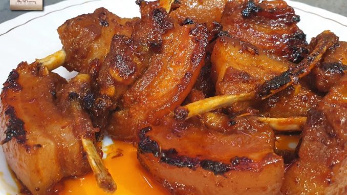 Pan Fried Pork Spare Ribs