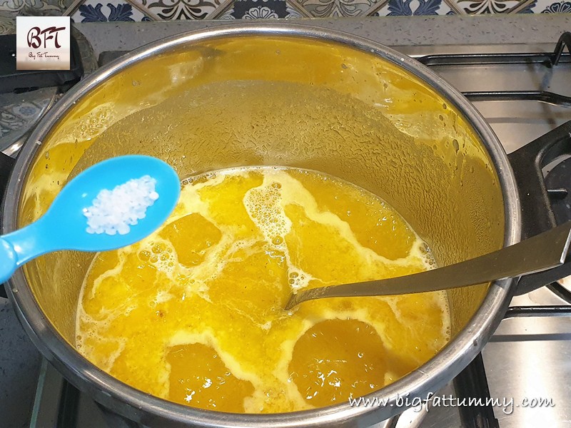 Making of Pineapple Squash