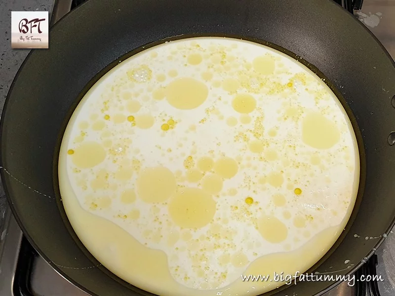 Preparation of Quick Malai Peda