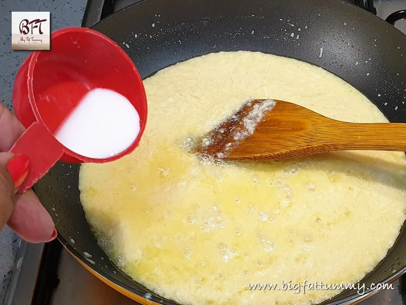 Preparation of Quick Malai Peda