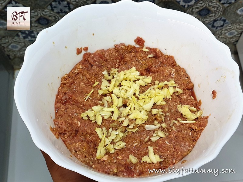 Preparation of Raw Beef Mince Cutlet