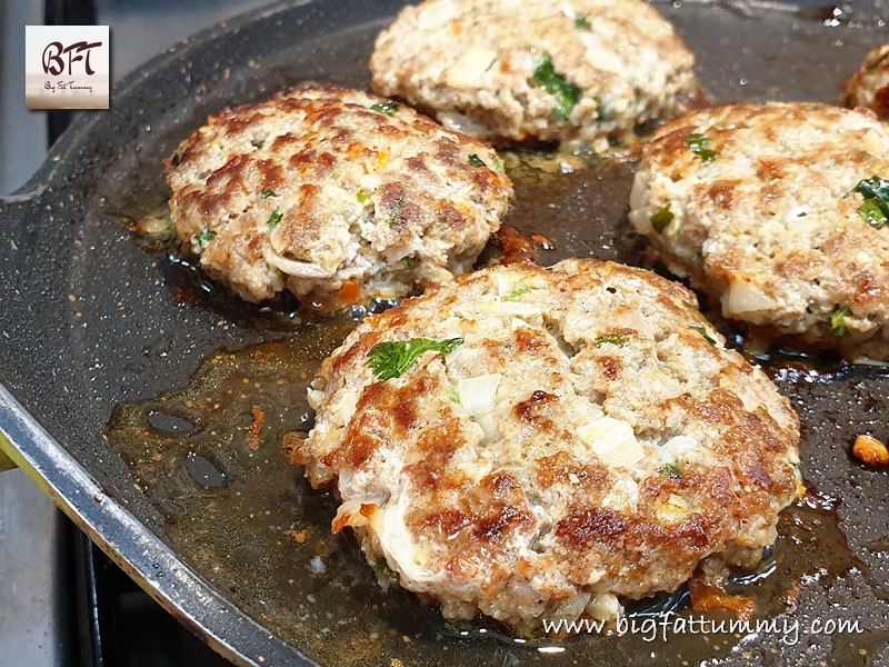 Preparation of Raw Beef Mince Cutlet