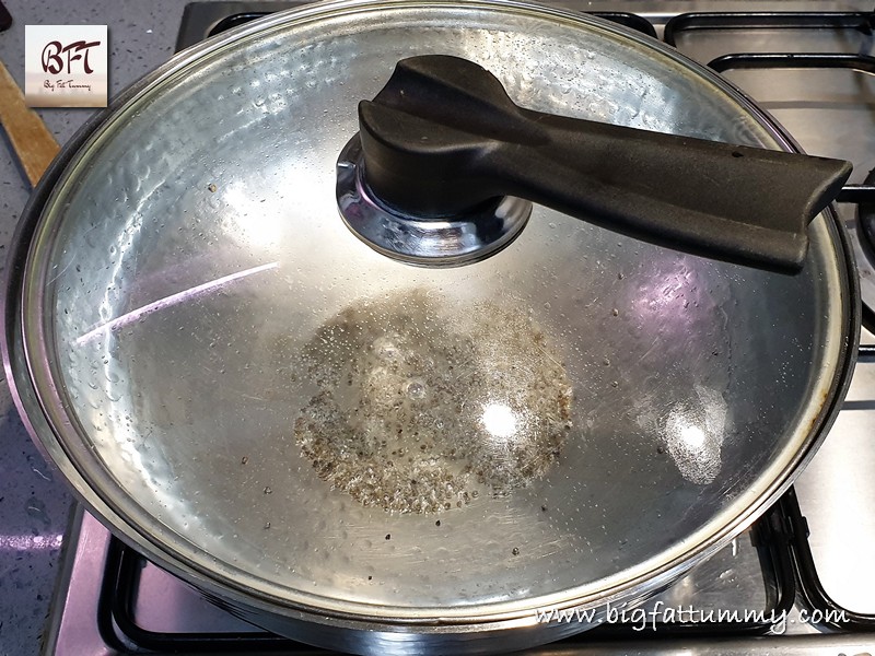 Preparation of Salade Bhaji - a simple Goan watery vegetable prep