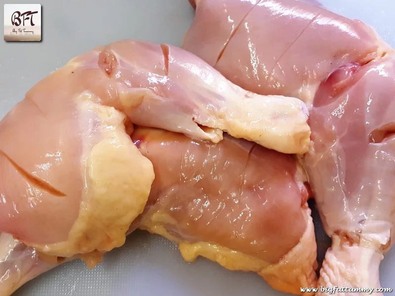 Preparation of Chicken Leg Roast