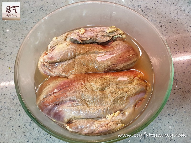 Preparation of Corned / Salted Beef Tongue