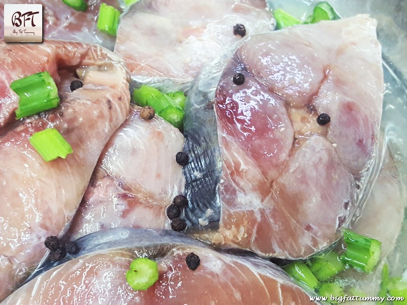 Preparation of Goan Kingfish Mayonnaise Salad