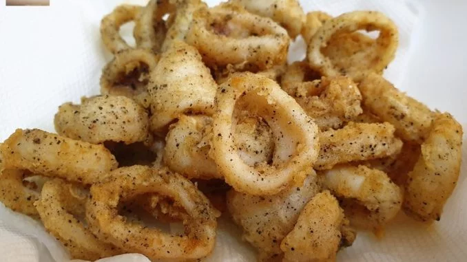 Fried Pepper Squid Rings