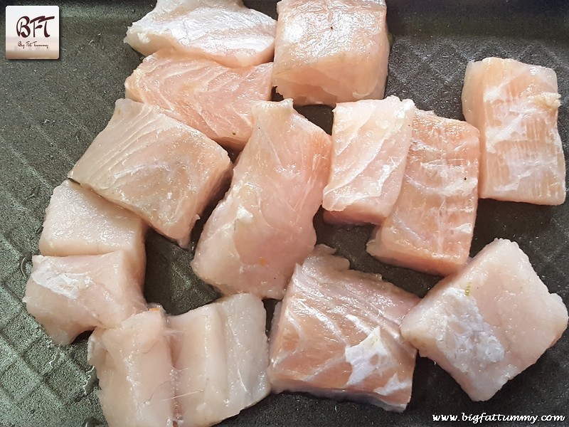 Preparation of Ginger Honey Fish