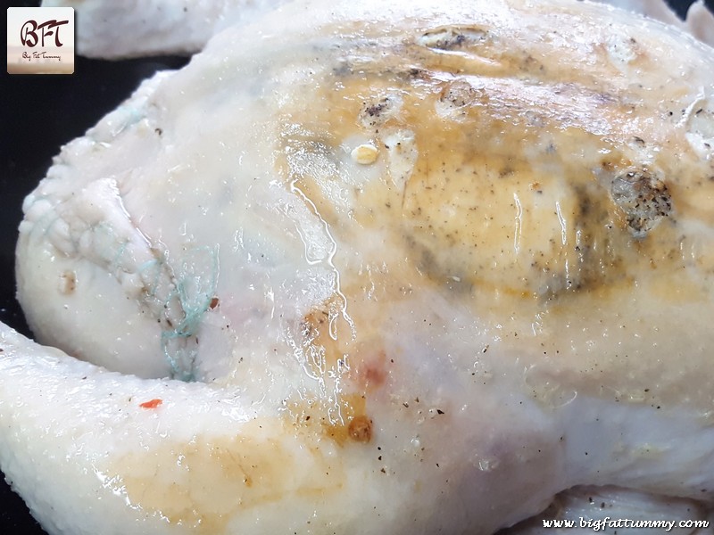 Preparation of Cold Meat Stuffed Chicken