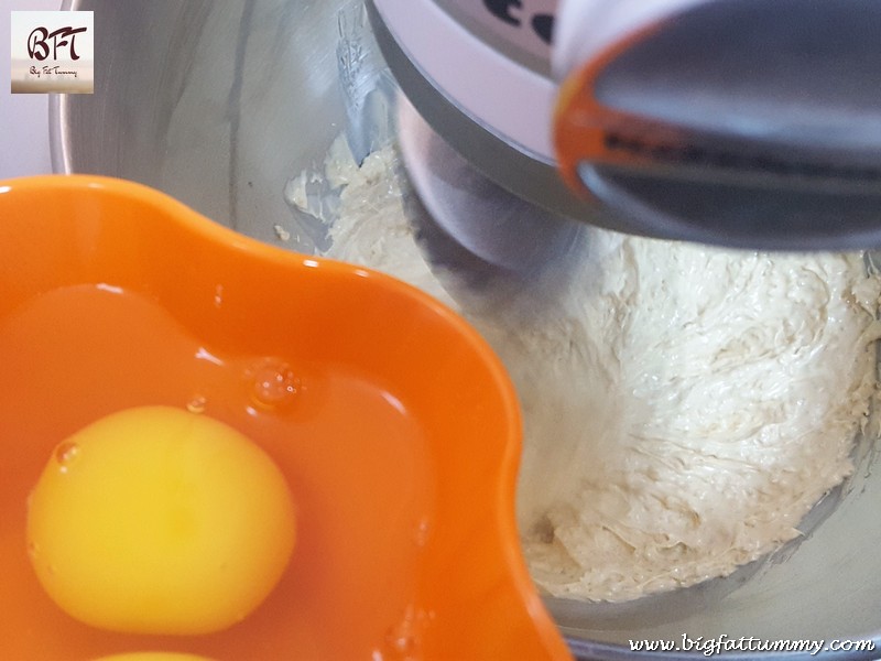 Making of Banana Cake with Caramel Icing