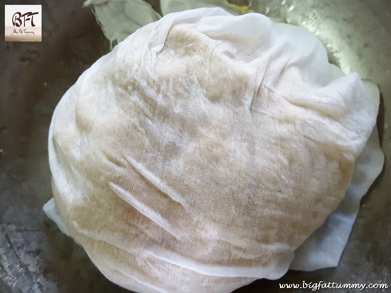 Making of Coconut Bhakri (Bread)