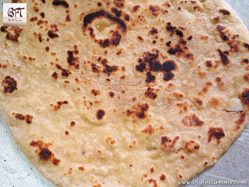 Making of Coconut Bhakri (Bread)