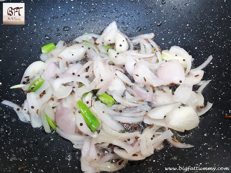 Preparation of French Bean Stir Fry