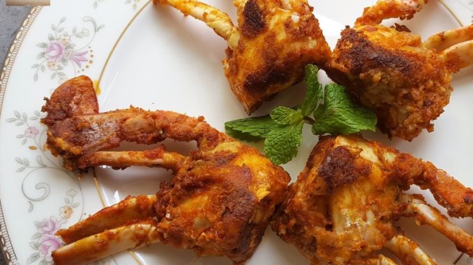 Crispy Fried Crabs