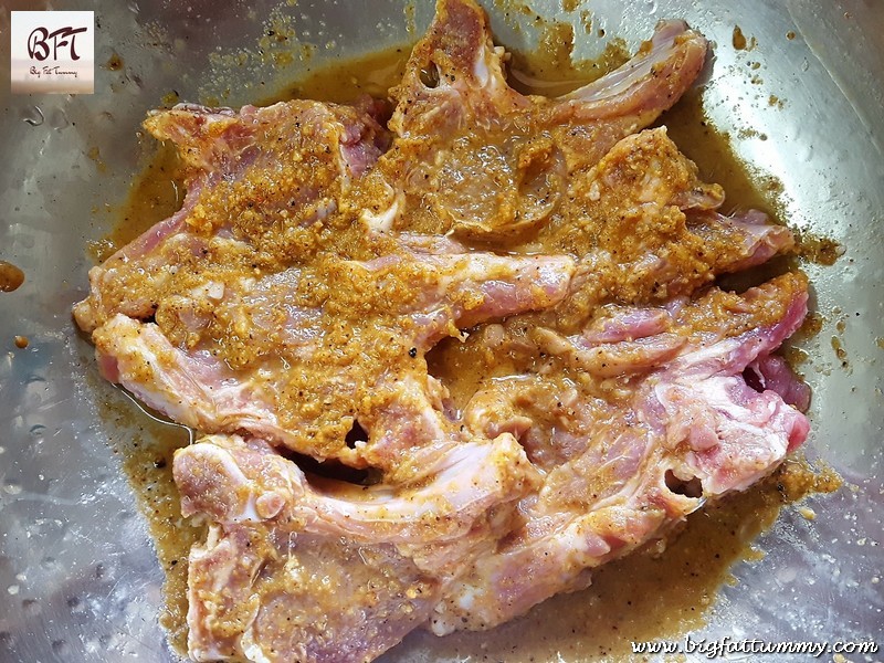 Preparation of Fried Mutton Chops