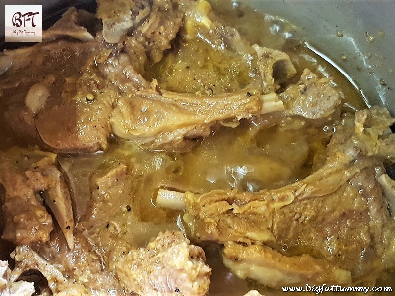 Preparation of Fried Mutton Chops