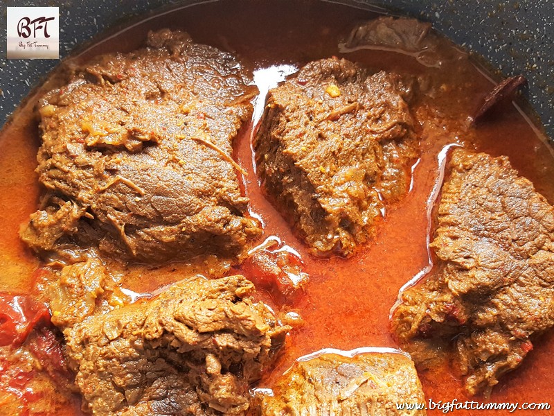 Making of Goan Red Beef Roast