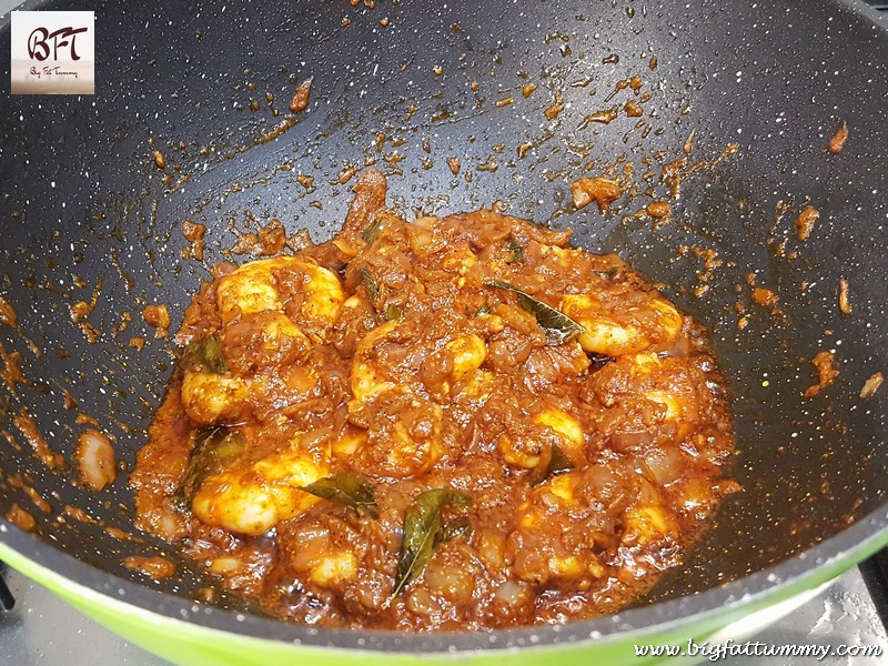 Making of Instant Goan Prawn Molho