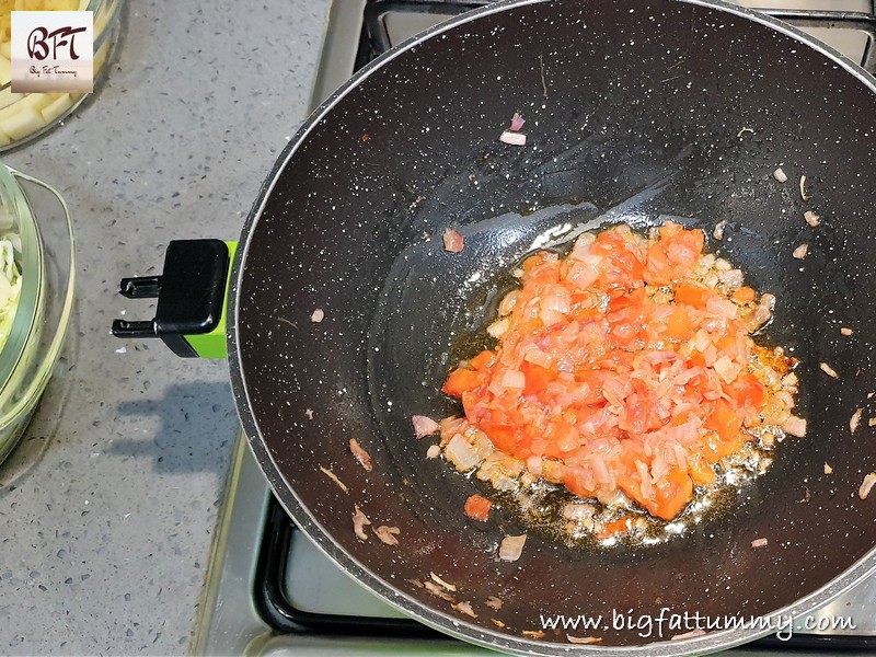 Making of Cabbage & Potato Bhaji - Goan Soup Style