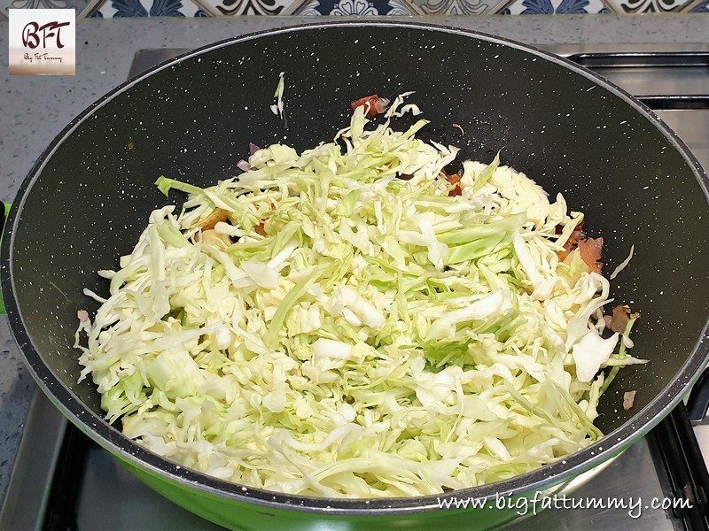 Making of Cabbage & Potato Bhaji - Goan Soup Style