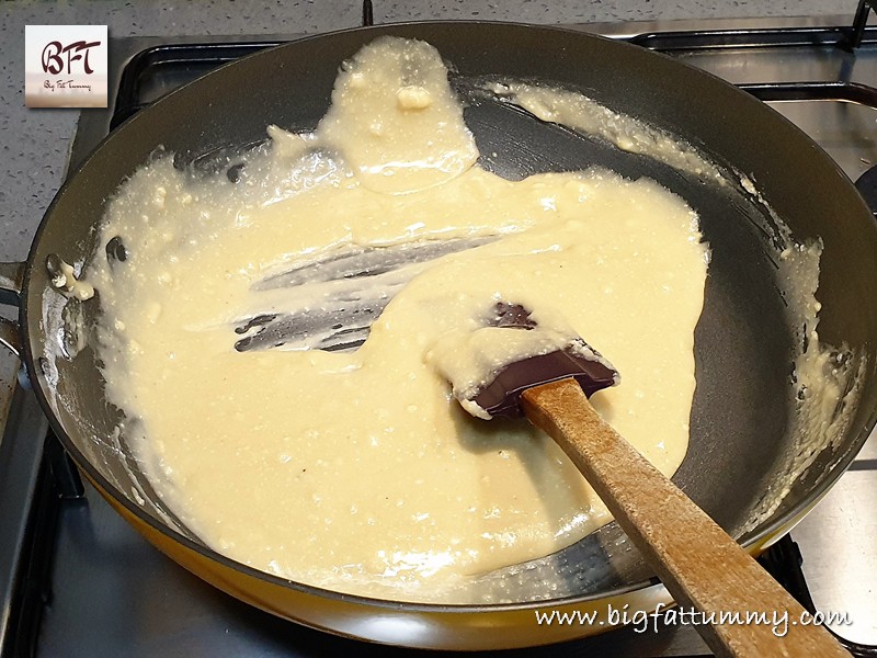 Making of Cooked Marzipan