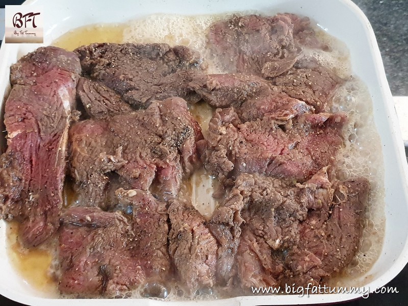 Preparation of Daddy's Fried Beef