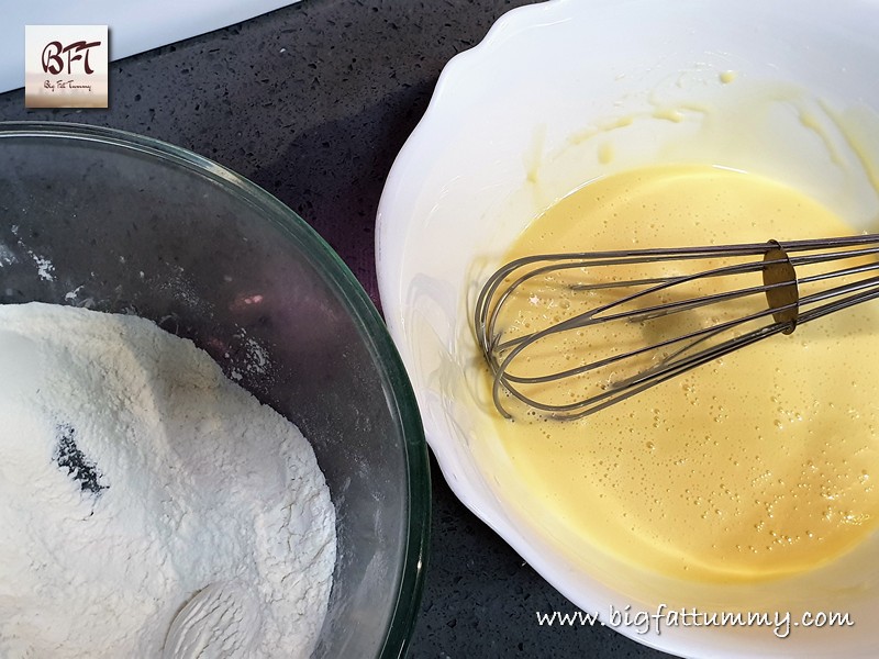 Preparation of Eggless Tutti Fruti Cake