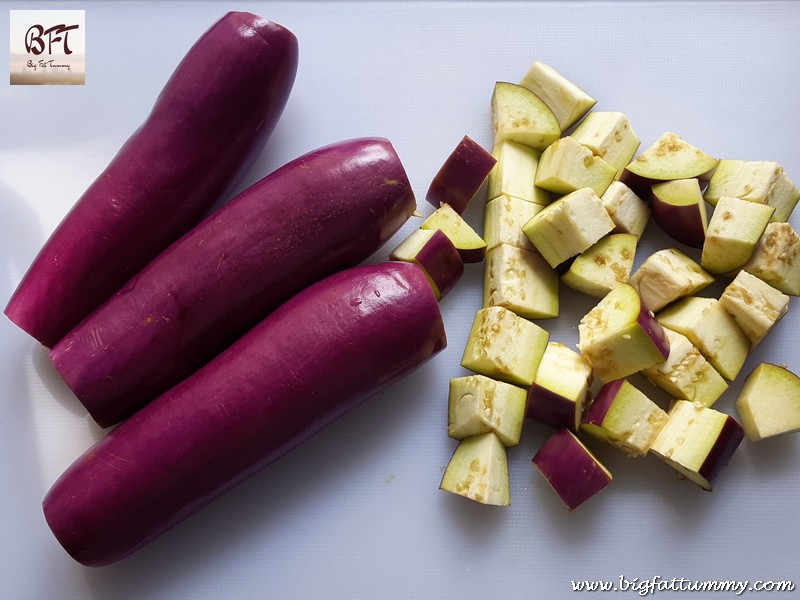 Preparation of Sweet Brinjal Pickle