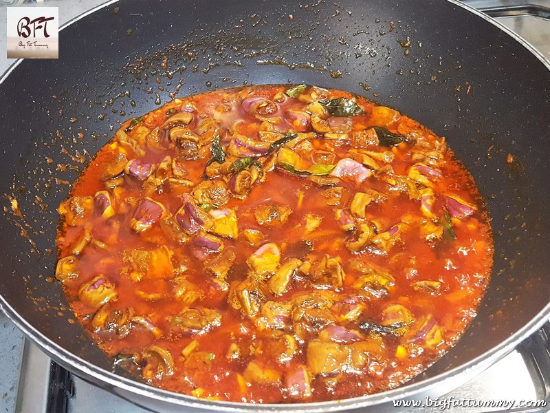 Preparation of Sweet Brinjal Pickle