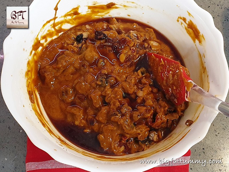 Making of Traditional Christmas Cake