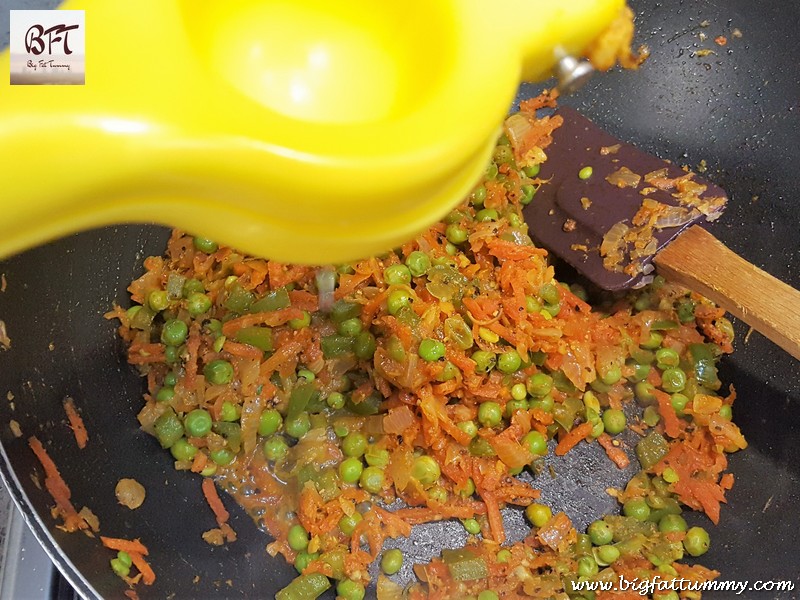 Preparation of Vegetable Croquette