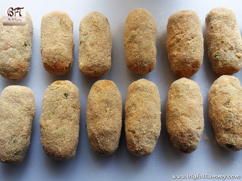 Preparation of Vegetable Croquette