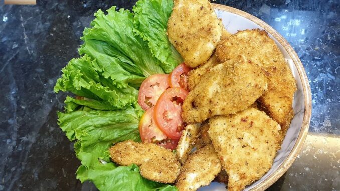 Crumb Fried Chicken Steaks