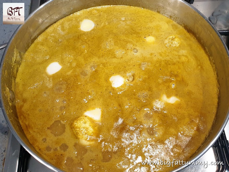 Preparation of Egg Masala Curry