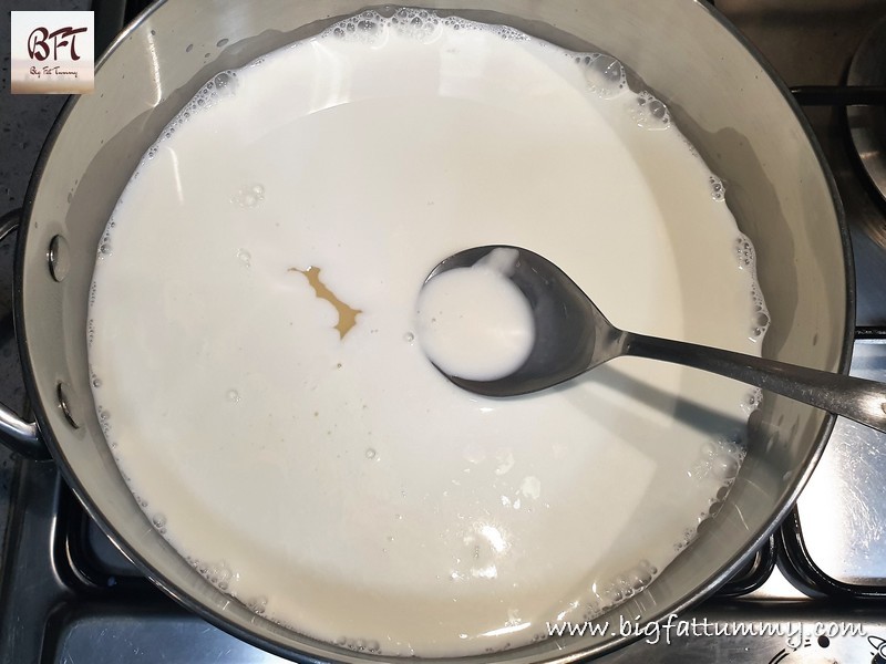 Making of Eggless Mango Pudding