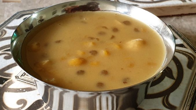 Mangaane - Goan Sweet Sago- Split Chickpea Porridge