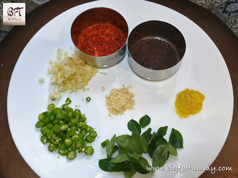 Making of Quick Mango Miscut Pickle