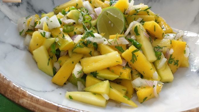 Raw Mango Salad