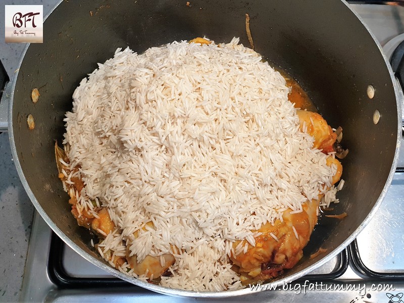 Preparation of Easy Chicken Pulao