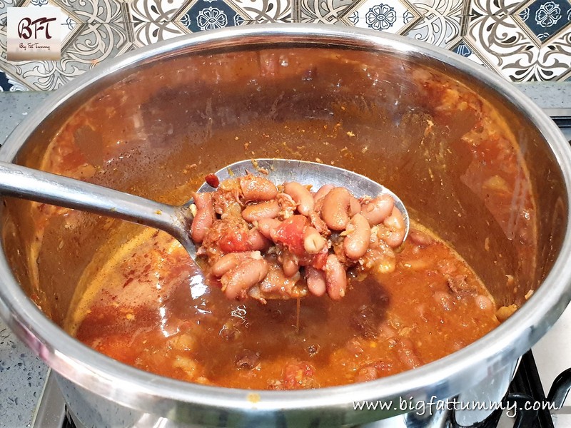Preparation of Feijoada - Goan Cherizo Stew