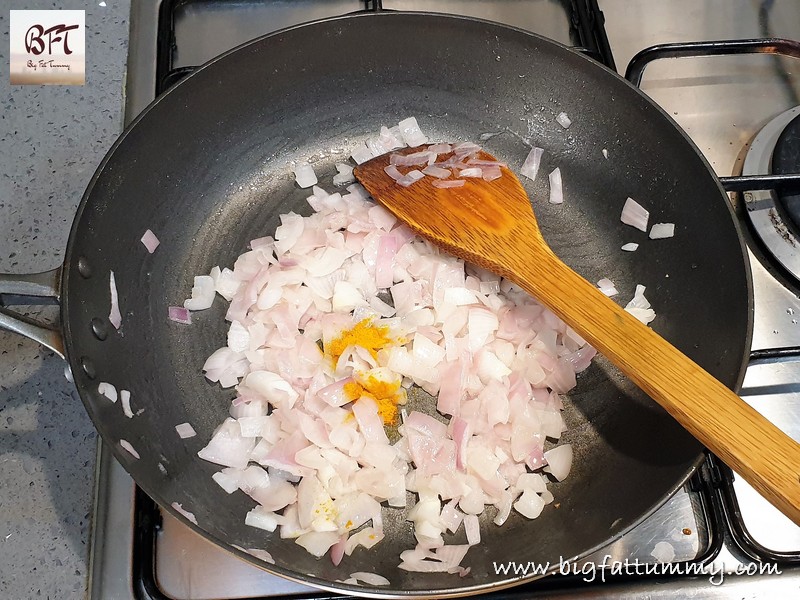 Making of Dry Prawn Chilly Fry - with Coconut