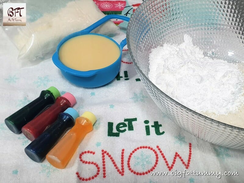 Preparation of Coconut Ice Snowballs