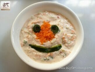 Cucumber Carrot Raita