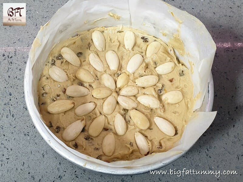 Preparation of Dundee Cake