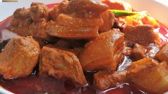 Red Pork Curry