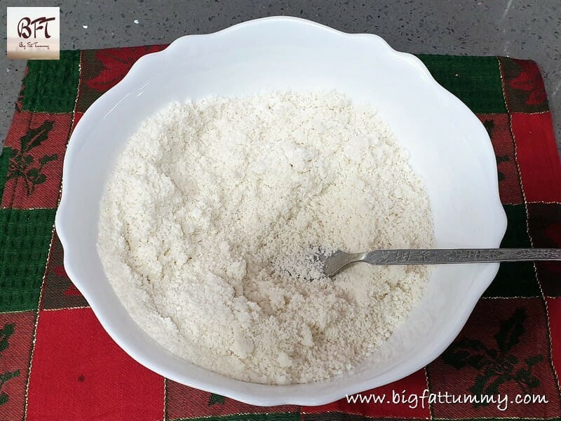 Making of Rose Coconut Bundt Cake