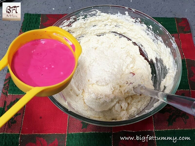 Making of Rose Coconut Bundt Cake