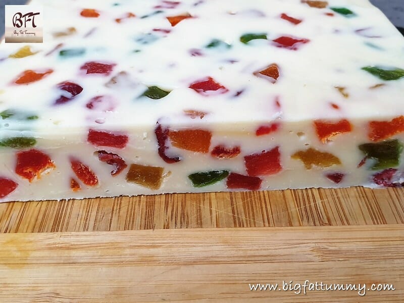 White Chocolate Fruit Fudge